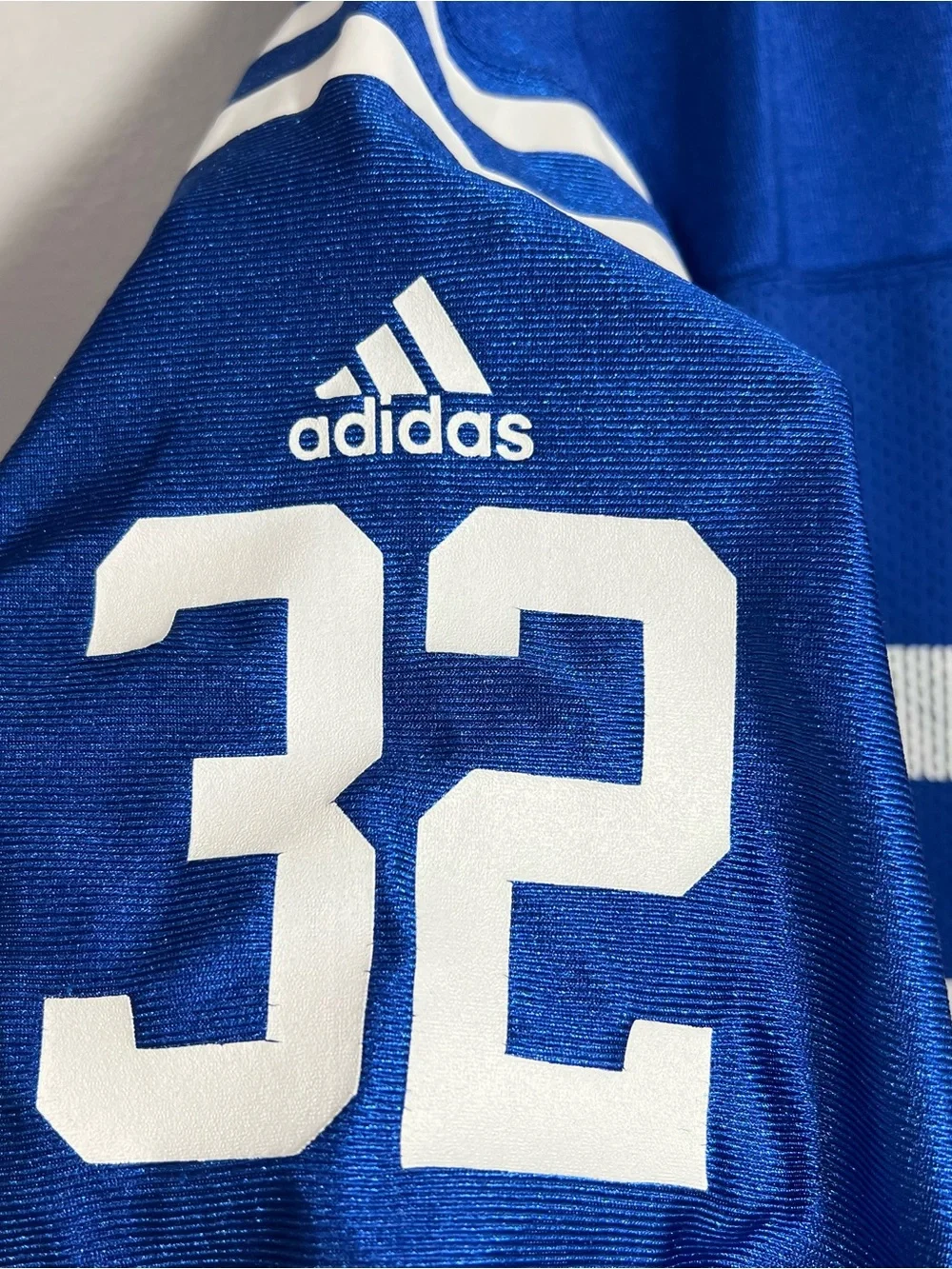 Vintage Adidas Indianapolis Colts Edgerrin James Blue Football Jersey Mens 3XL
